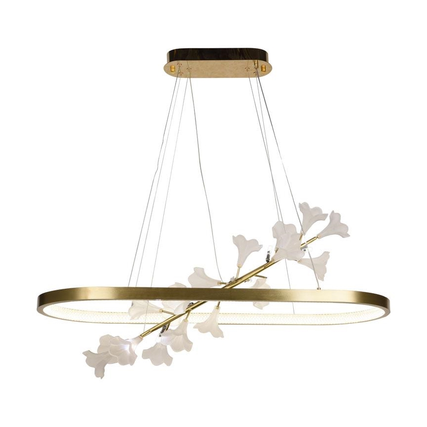 Lampa sufitowa LED ściemnialna na linkach LED/65W/230V 3000-6500K + pilot do zdalnego sterowania