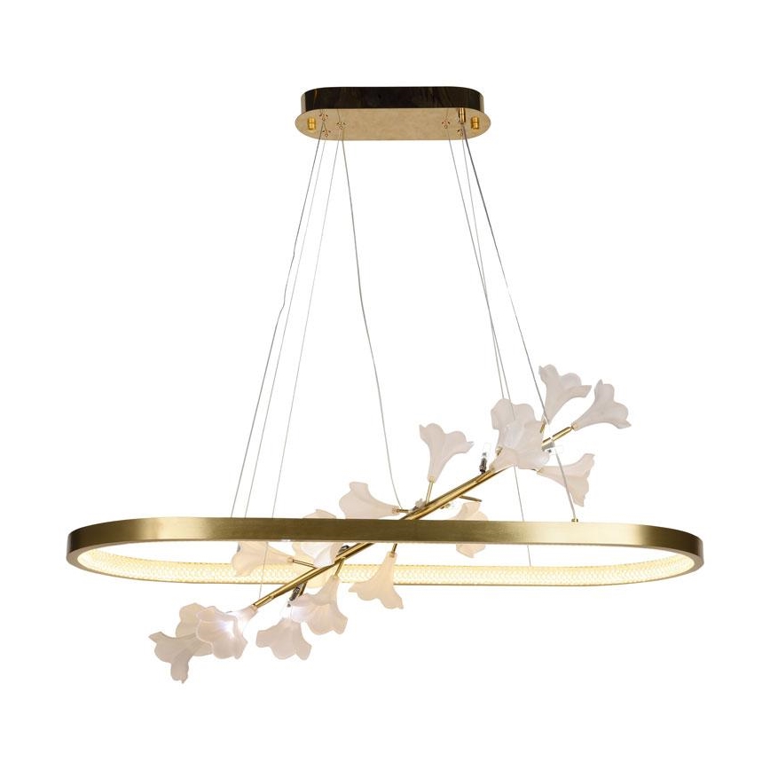 Lampa sufitowa LED ściemnialna na linkach LED/65W/230V 3000-6500K + pilot do zdalnego sterowania
