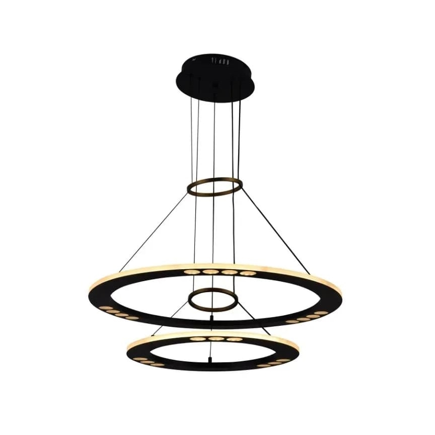 Lampa sufitowa LED ściemnialna na linkach LED/65W/230V 3000-6500K + pilot do zdalnego sterowania