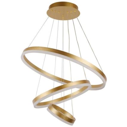 Lampa sufitowa LED ściemnialna na linkach LED/85W/230V 3000-6500K śr. 60 cm + pilot do zdalnego sterowania