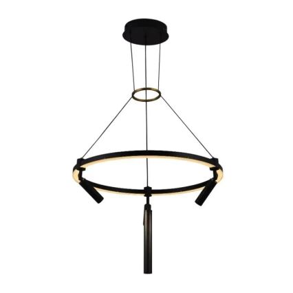 Lampa sufitowa LED ściemnialna na linkach LED/85W/230V 3000-6500K + pilot do zdalnego sterowania
