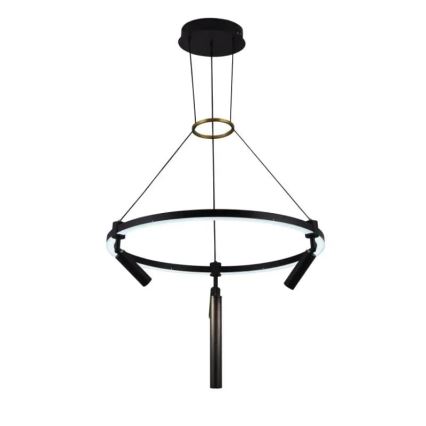 Lampa sufitowa LED ściemnialna na linkach LED/85W/230V 3000-6500K + pilot do zdalnego sterowania
