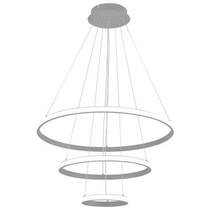 Lampa sufitowa LED ściemnialna na linkach LED/90W/230V 3000-6500K śr. 60 cm + pilot do zdalnego sterowania