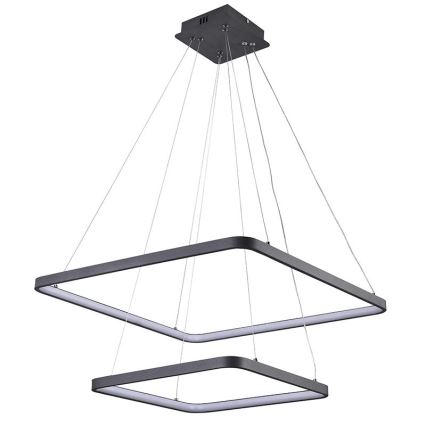 Lampa sufitowa LED ściemnialna na linkach LED/90W/230V 3000-6500K + pilot do zdalnego sterowania