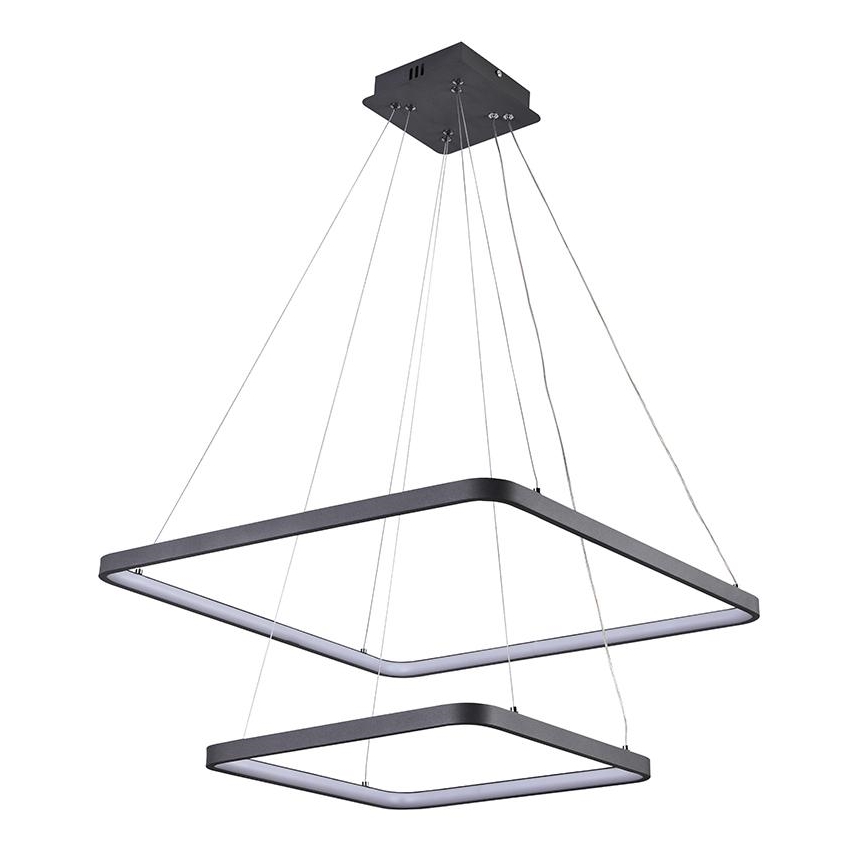 Lampa sufitowa LED ściemnialna na linkach LED/90W/230V 3000-6500K + pilot do zdalnego sterowania