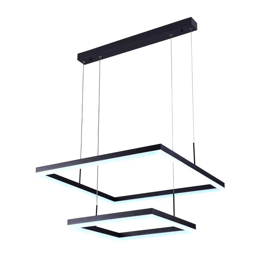Lampa sufitowa LED ściemnialna na linkach LED/90W/230V 3000-6500K + pilot do zdalnego sterowania