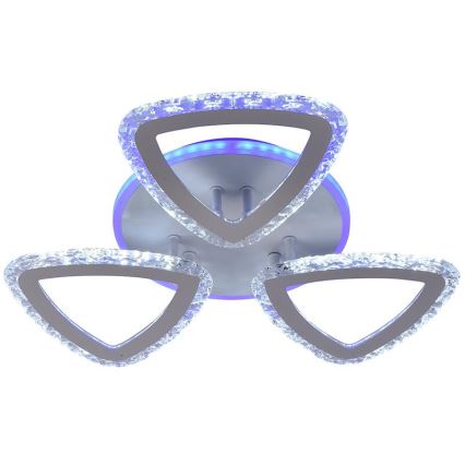 Lampa sufitowa LED RGB ściemnialna LED/45W/230V 3000-6500K + pilot zdalnego sterowania