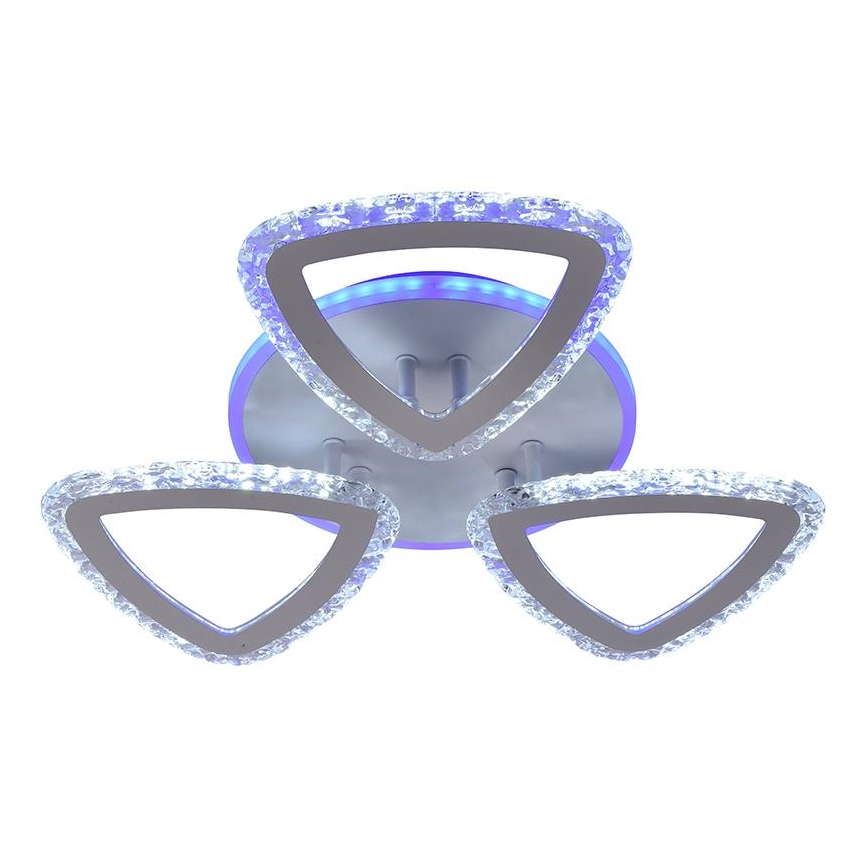 Lampa sufitowa LED RGB ściemnialna LED/45W/230V 3000-6500K + pilot zdalnego sterowania