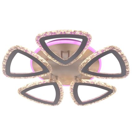 Lampa sufitowa LED RGB ściemnialna LED/70W/230V 3000-6500K + pilot do zdalnego sterowania