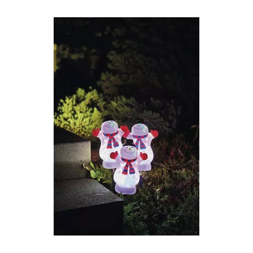 LED RGB Bożonarodzeniowa dekoracja zewnętrzna LED/5W/5/230V IP44