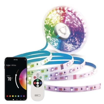 LED RGB+CCT Taśma ściemnialna GOSMART LED/11W/230V 2 m 2700-6500K IP44 Wi-Fi + zdalne sterowanie
