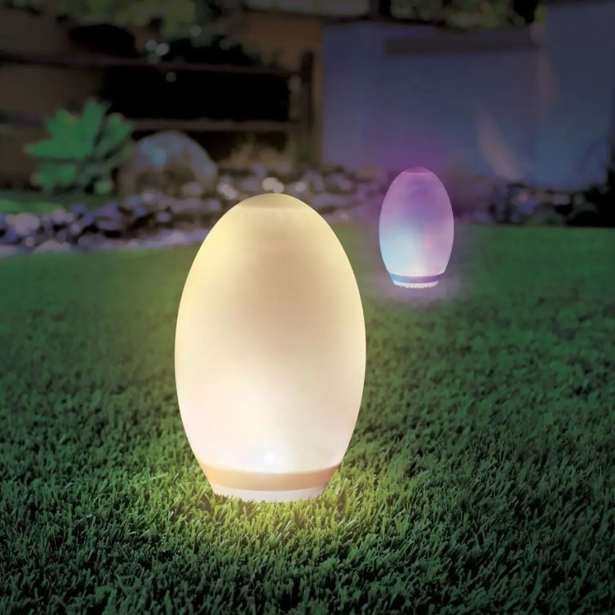 LED RGB Dekoracyjna lampa solarna 0,2W/1xAA IP44 500 mAh