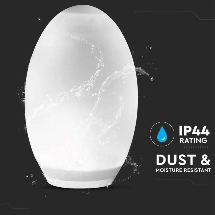 LED RGB Dekoracyjna lampa solarna 0,2W/1xAA IP44 500 mAh