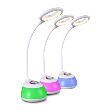 LED RGB Dotykowa ściemniana lampa stołowa GALACTIC LED/5W/230V 1800 mAh