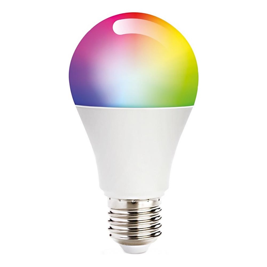 LED RGB Inteligentna ściemnialna żarówka E27/9,5W/230V 2700-6500K Wi-Fi Tuya