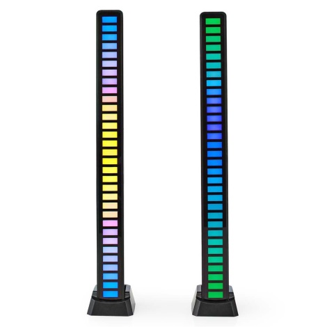 LED RGB Ładowalna lampa stołowa LED/250 mAh
