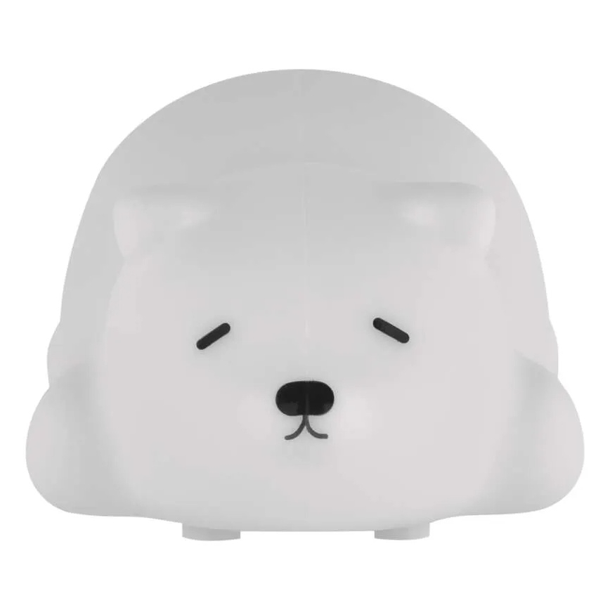 LED RGB ładowalna dotykowa lampka nocna LED/3,7V 1200 mAh miś