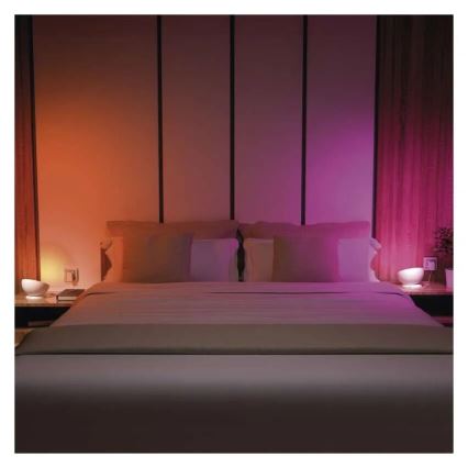 LED RGB Lampa ściemnialna stołowa GoSmart LED/7W/230V Wi-Fi biały