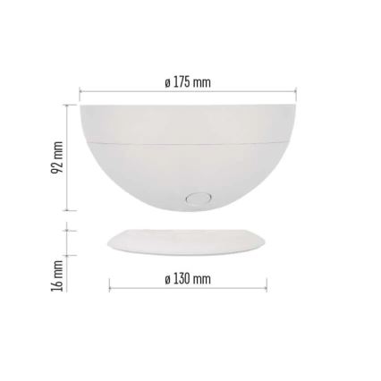 LED RGB Lampa ściemnialna stołowa GoSmart LED/7W/230V Wi-Fi biały