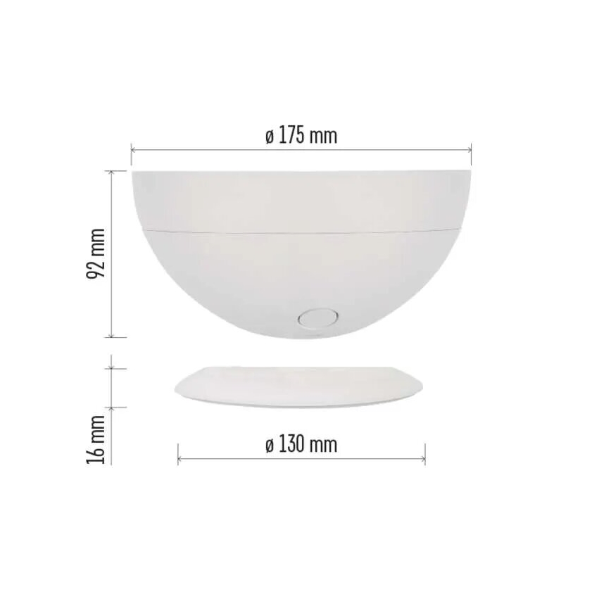 LED RGB Lampa ściemnialna stołowa GoSmart LED/7W/230V Wi-Fi biały