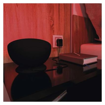 LED RGB Lampa ściemnialna stołowa GoSmart LED/7W/230V Wi-Fi czarny