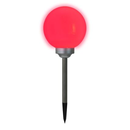LED RGB Lampa solarna LED/0,2W/1,2V 600 mAh IP44