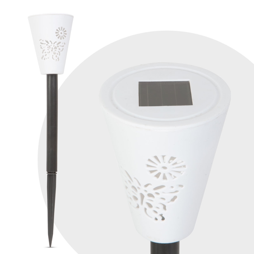 LED RGB Lampa solarna LED/1×AAA IP44