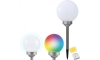 LED RGB Lampa solarna LED-RGB/0,2W/AA 1,2V/600mAh IP44