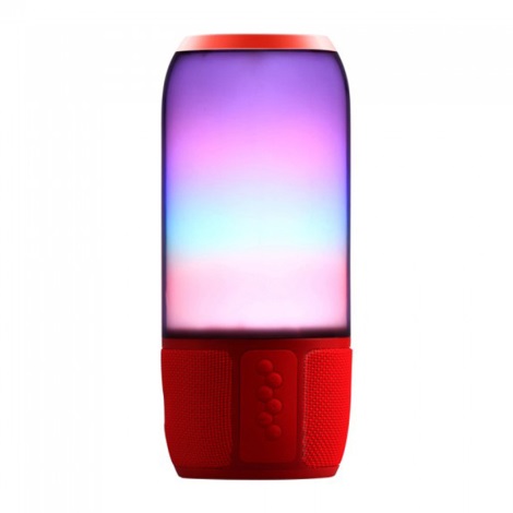 LED RGB Lampa stołowa z głośnikiem 2xLED/3W/5V 1800 mAh