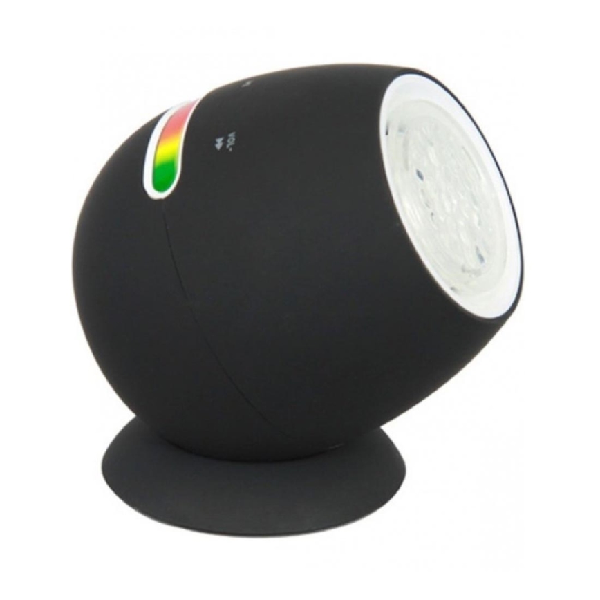 LED RGB Lampa stołowa z głośnikiem RANEX 1xLED/1W