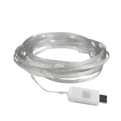 LED RGB Łańcuch świąteczny LED/10W/5V 10 m USB + zdalne sterowanie