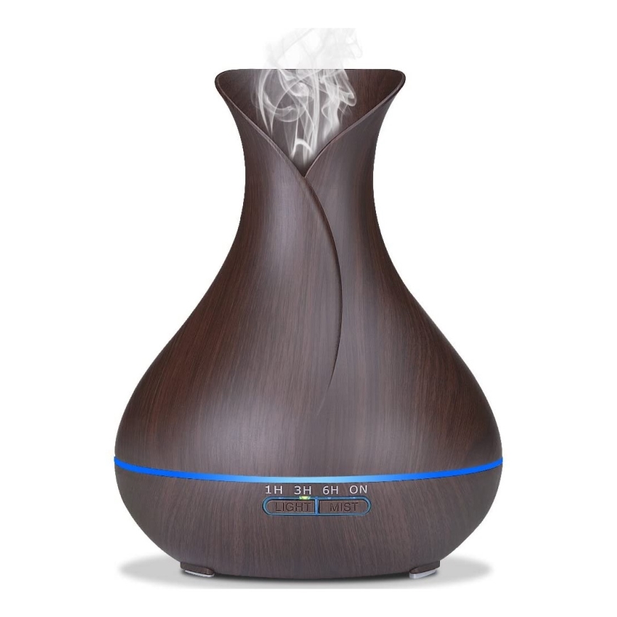 LED RGB Nawilżacz i jonizator powietrza 400 ml