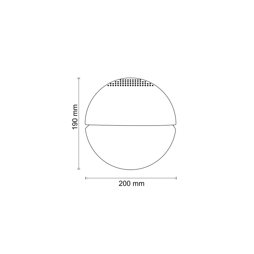 LED RGB Odświeżacz powietrza ORBIT 1,1l 14W/230V
