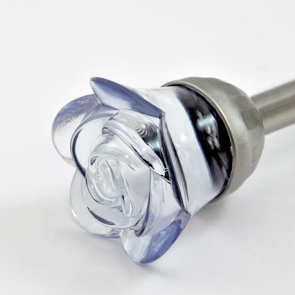 LED RGB Oświetlenie solarne ROSE LED/1,2V 100 mAh IP44