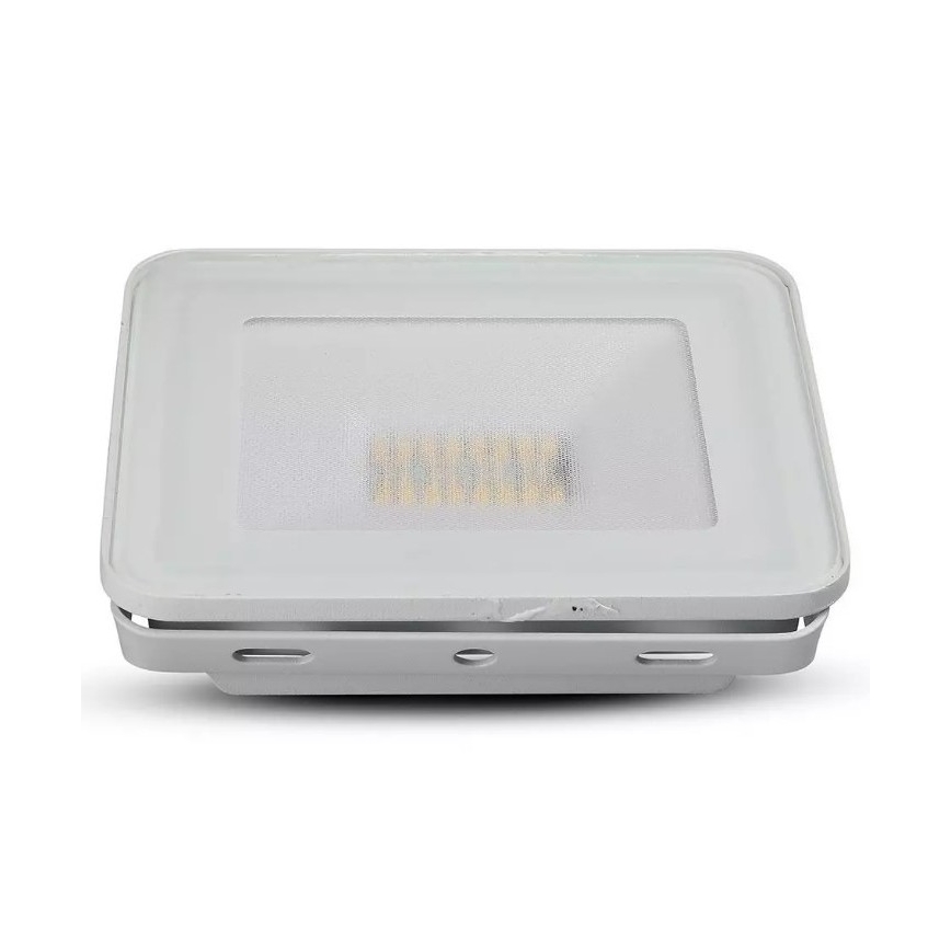 LED RGB Reflektor LED/20W/230V IP65 biały