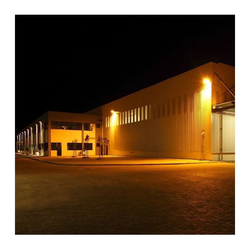 LED RGB Reflektor LED/20W/230V IP65 czarny