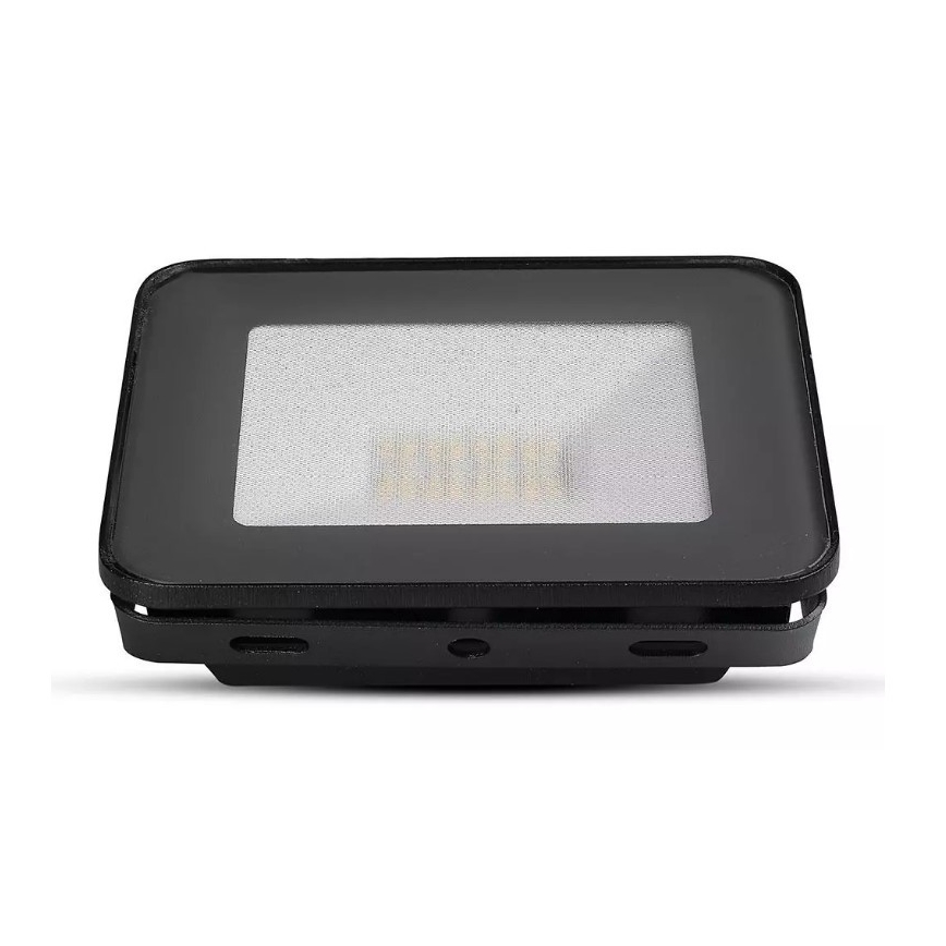 LED RGB Reflektor LED/20W/230V IP65 czarny