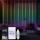 LED RGB Ściemnialna kurtyna bożonarodzeniowa WIZARD 300xLED/USB 3x3m + pilot zdalnego sterowania