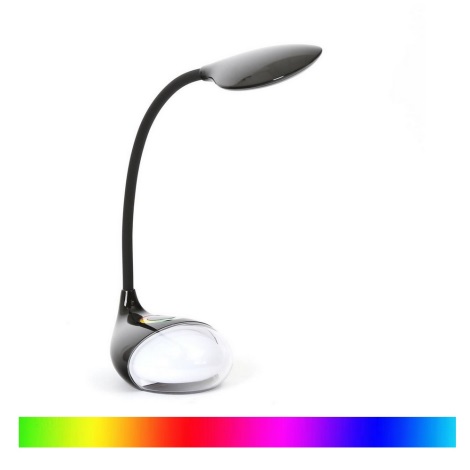 LED RGB Ściemnialna lampa stołowa LED/6W/230V