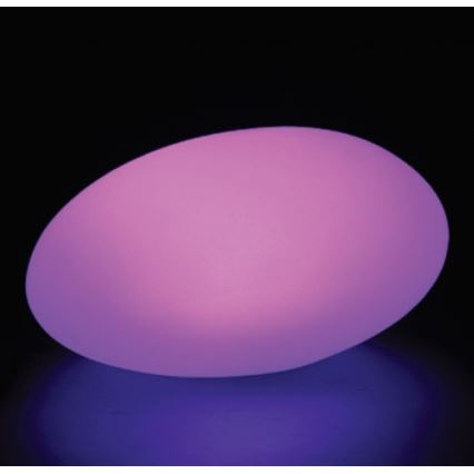 LED RGB Ściemnialna lampa zewnętrzna LED/1W/5V 28cm IP67 1000 mAh + zdalne sterowanie