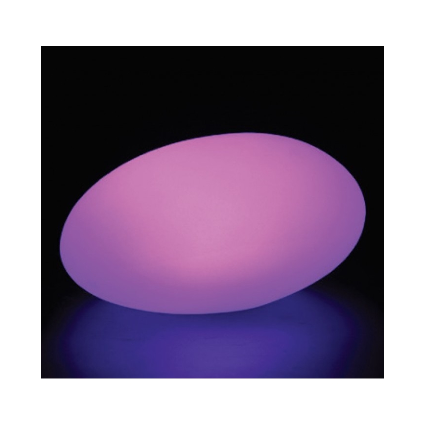 LED RGB Ściemnialna lampa zewnętrzna LED/1W/5V 28cm IP67 1000 mAh + zdalne sterowanie