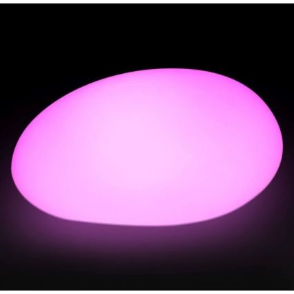 LED RGB Ściemnialna lampa zewnętrzna LED/1W/5V 28cm IP67 1000 mAh + zdalne sterowanie