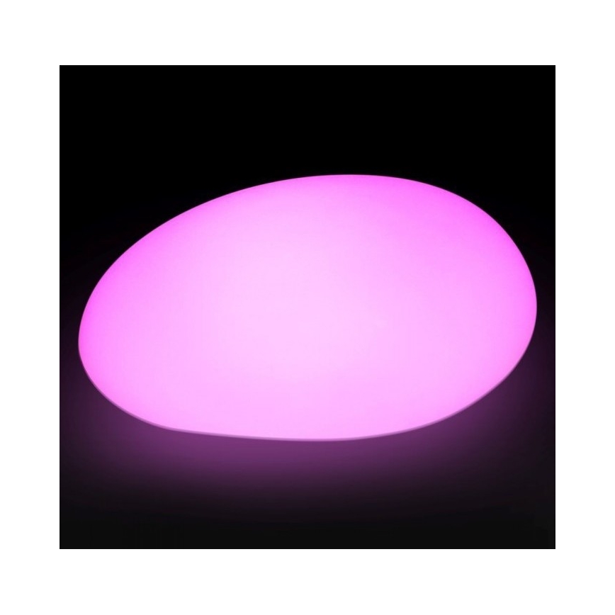 LED RGB Ściemnialna lampa zewnętrzna LED/1W/5V 28cm IP67 1000 mAh + zdalne sterowanie