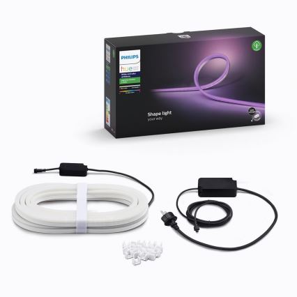 LED RGB Ściemnialna taśma Philips Hue LED/40W 5m IP67