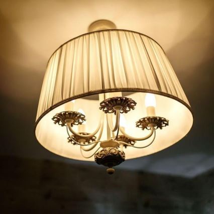 LED RGB ściemnialna żarówka E14/3,5W/230V 6400K + zdalne sterowanie