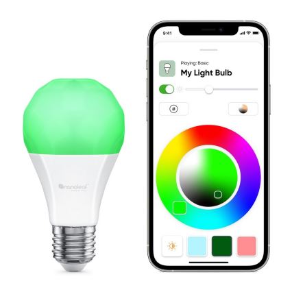 LED RGB Ściemnialna żarówka ESSENTIALS A19 E27/8W/230V 2700-6500K - Nanoleaf