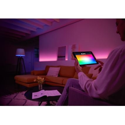 LED RGB Ściemnialna żarówka Philips Hue WHITE AND COLOR AMBIANCE E14/6W/230V 2200-6500K