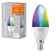 LED RGB Ściemnialna żarówka SMART+ E14/5W/230V 2700K-6500K Wi-Fi - Ledvance