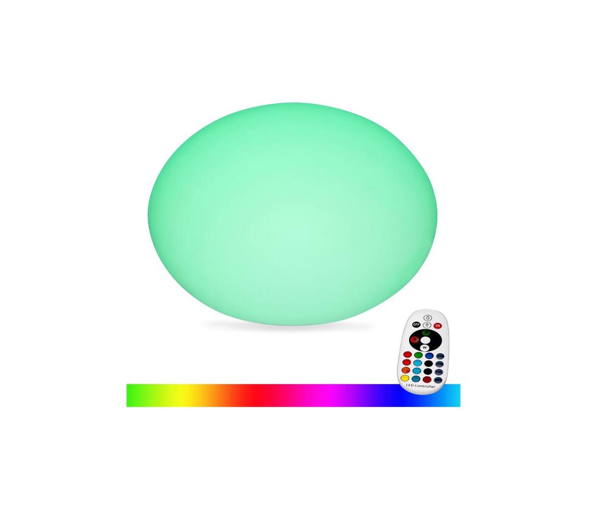 LED RGB Ściemniana lampa zewnętrzna LED/1W/230V 20cm IP67 + pilot