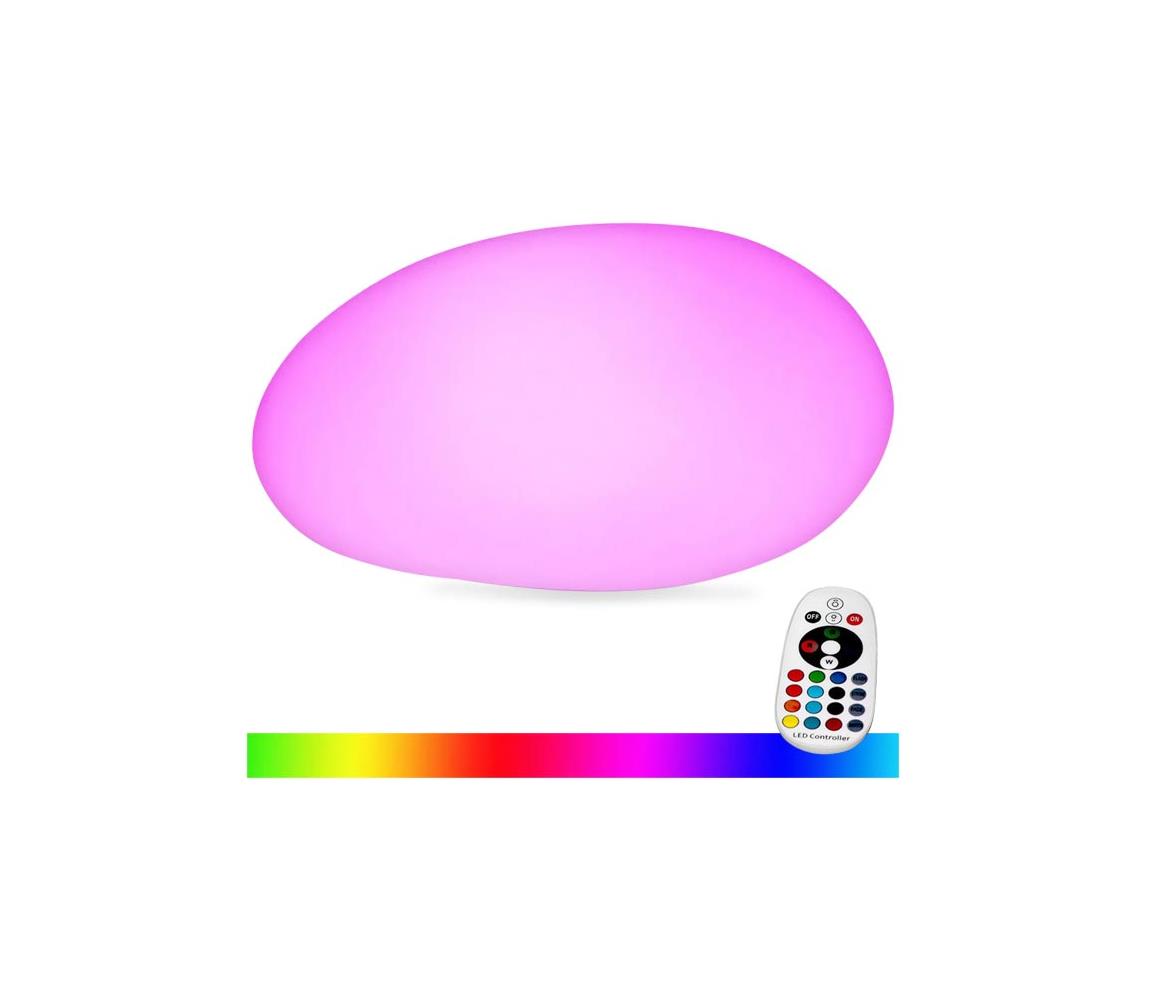 LED RGB Ściemniana lampa zewnetrzna LED/1W/230V 28cm IP67 + pilot